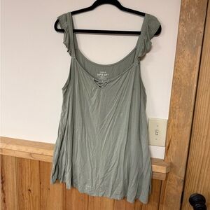 Torrid Super Soft Green Top